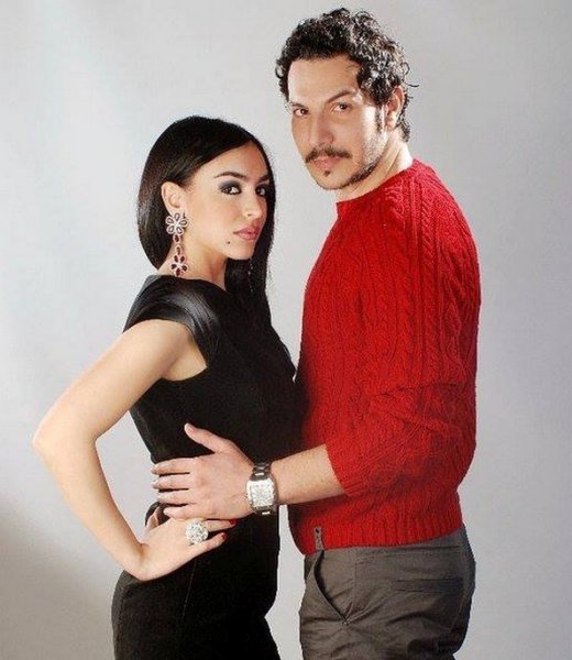 باسل خياط وزوجته