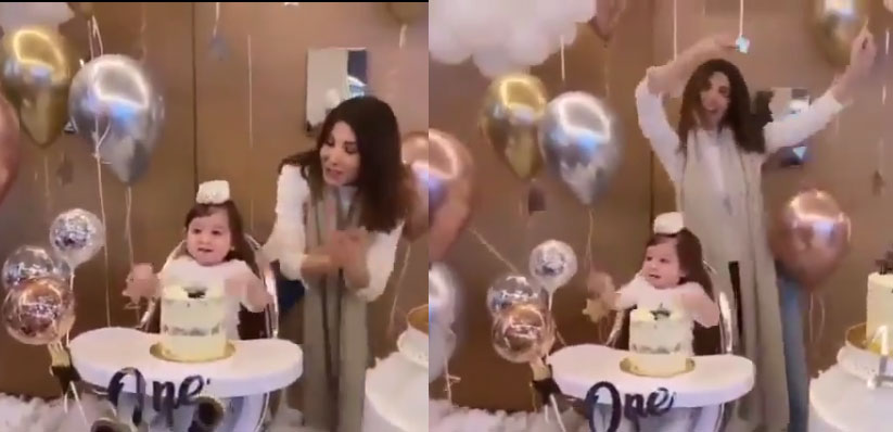 فيديو نانسي عجرم ترقص في حفل عيد ميلاد ابنتها ليا ونوال الزغبي واحلام تهنئانها Beirutcom Net