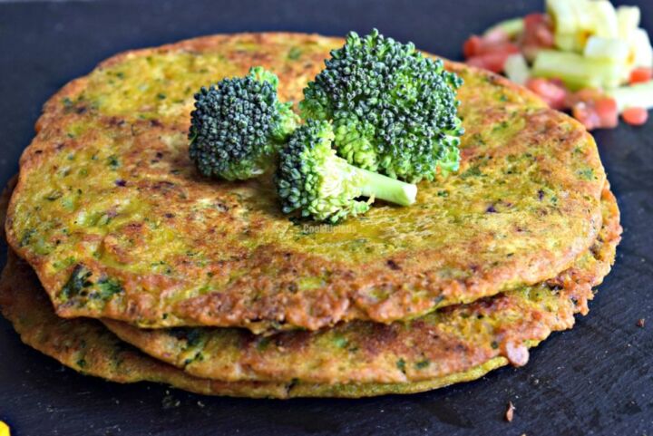 BroccoliOatsChilla Pancakes 1